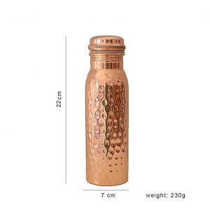 290430_Copper_Bottle_Hammered_600ml_dimensions_neww