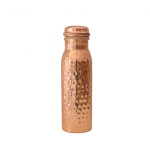 290430_Copper_Bottle_Hammered_600ml_dimensions_newww